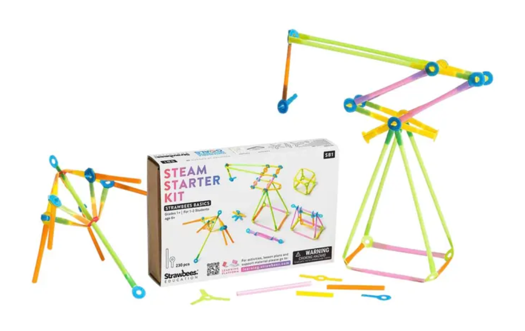 Strawbees building set