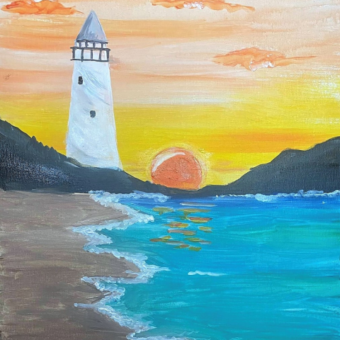 Lighthouse Painting