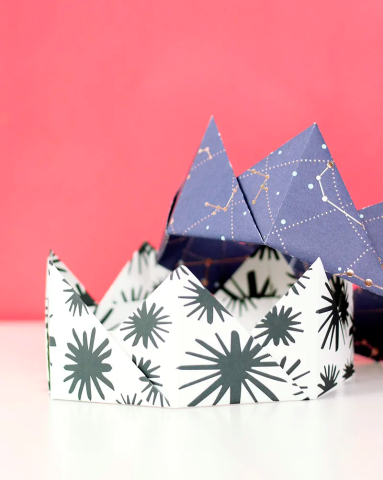 Photo of k-origami crown.