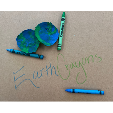 earth crayons