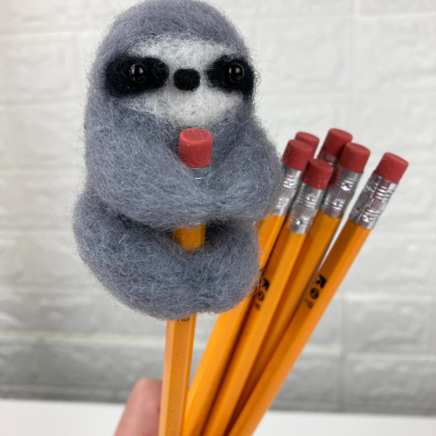 Felted sloth.